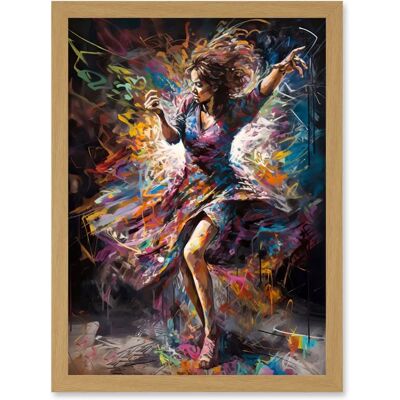 Artery8 - Dancing to Dynamic Rhythm - Framed Wall Art Artery8 - Dancing to Dynamic Rhythm - Framed Wall Art