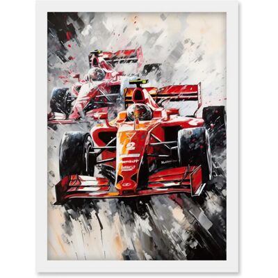 Artery8 - Grand Prix Track - Framed Wall Art Artery8 - Grand Prix Track - Framed Wall Art