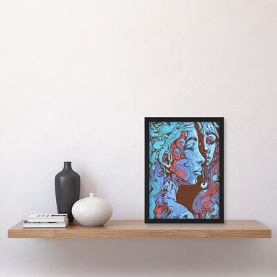 Artery8 - I am My Mother - Black - A4 - Wall Art Artery8 - I am My Mother - Black - A4 - Wall Art