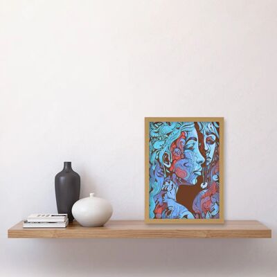 Artery8 - I am My Mother - A4 - Framed - Wall Art Artery8 - I am My Mother - A4 - Framed - Wall Art