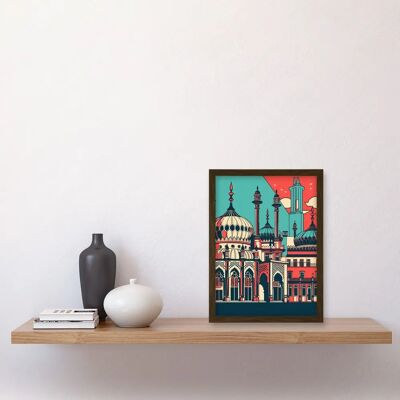 Artery8 - Brighton's Royal Pavilion - Framed Wall Art Artery8 - Brighton's Royal Pavilion - Framed Wall Art