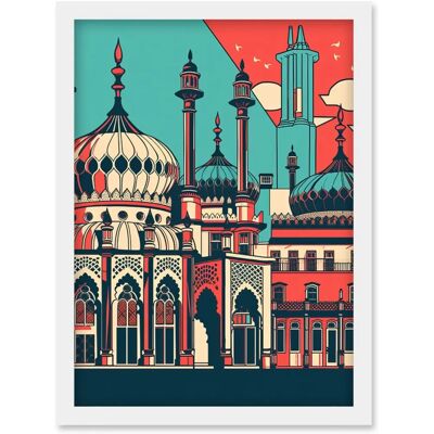 Artery8 - Brighton's Royal Pavilion - A4 - Wall Art Print Artery8 - Brighton's Royal Pavilion - A4 - Wall Art Print