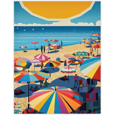 Artery8 - The Midday Sun - Saint-Tropez - Seaside - Art Print Artery8 - The Midday Sun - Saint-Tropez - Seaside - Art Print