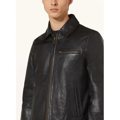 AllSaints Miller Leather Jacket - Motorcycle Style AllSaints Miller Leather Jacket - Motorcycle Style