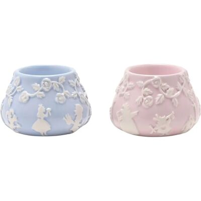 Widdop Alice in Wonderland Duo Tealight Holders - Set of 2 Widdop Alice in Wonderland Duo Tealight Holders - Set of 2