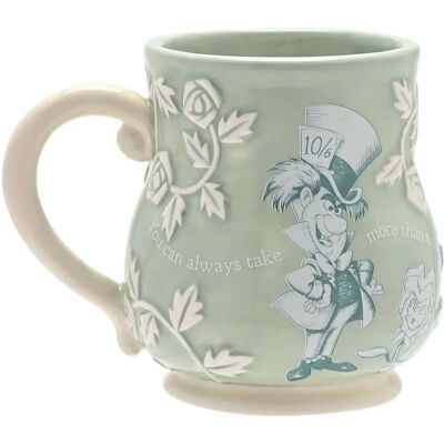 Widdop Alice in Wonderland Mad Hatter Relief Mug - Mug Widdop Alice in Wonderland Mad Hatter Relief Mug - Mug