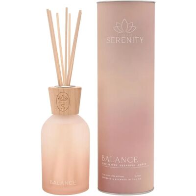 Widdop & Co Serenity Balance - Pink Pepper - Geranium - Amber - Reed Diffuser Widdop & Co Serenity Balance - Pink Pepper - Geranium - Amber - Reed Diffuser