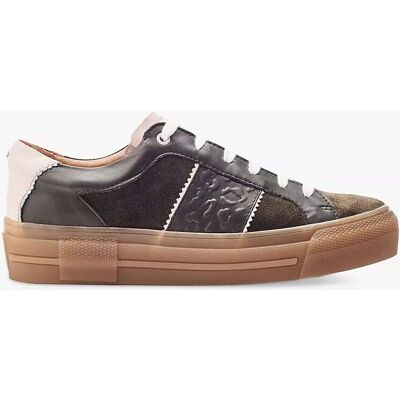 Moda In Pelle - Amande - Khaki - Leather - Trainers Moda In Pelle - Amande - Khaki - Leather - Trainers