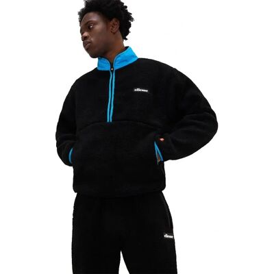 Ellesse Maracuta Half Zip Sweatshirt - Black - S - Men - Publicité Ellesse Maracuta Half Zip Sweatshirt - Black - S - Men - Publicité
