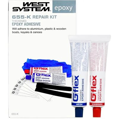 West System Plastic Repair Kit 655 K 125Ml Transparent West System Plastic Repair Kit 655 K 125Ml Transparent