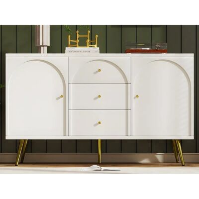 ModernLuxe - 3-drawer - Wit - Chest of Drawers ModernLuxe - 3-drawer - Wit - Chest of Drawers