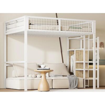 ModernLuxe - Mezzanine bed - 140x200 cm - Bed ModernLuxe - Mezzanine bed - 140x200 cm - Bed