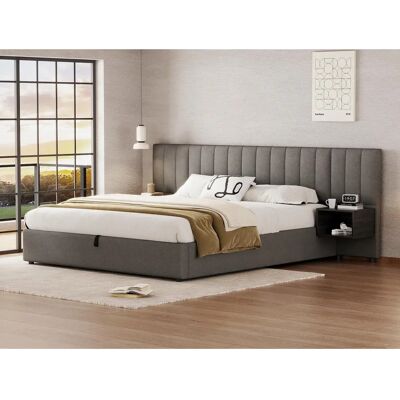 ModernLuxe - Lit coffre 180x200cm - Gray - bed frame ModernLuxe - Lit coffre 180x200cm - Gray - bed frame