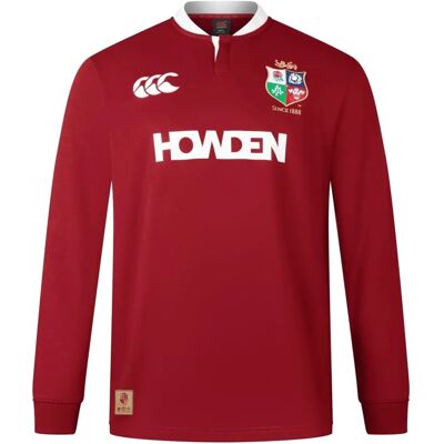 Canterbury Maillot Rugby Rouge British & Irish Lions - Maillot à manches longues Canterbury Maillot Rugby Rouge British & Irish Lions - Maillot à manches longues