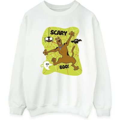 Sweatshirt Blanc Scooby Doo XXL - Homme Scary Boo! Sweatshirt Blanc Scooby Doo XXL - Homme Scary Boo!