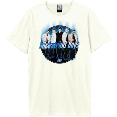 Amplified Bsb Backstreet Boys T-Shirt - Unisexe Adultes Blanc XXL Amplified Bsb Backstreet Boys T-Shirt - Unisexe Adultes Blanc XXL