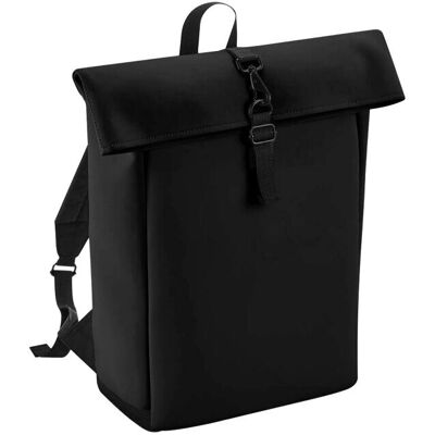 Sac à Dos Bagbase en PU à Rouleau Noir - Sac à Dos Sac à Dos Bagbase en PU à Rouleau Noir - Sac à Dos