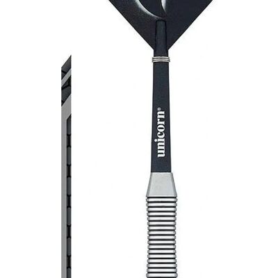 Unicorn - Core Plus Satinlux Darts - 26g - Silver/Black - Darts Unicorn - Core Plus Satinlux Darts - 26g - Silver/Black - Darts