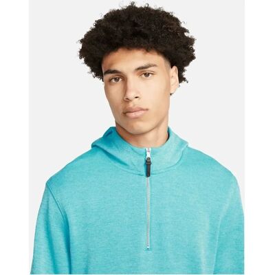 Nike Dri-Fit Golf Hoodie - Blau/Silber - Größe S Nike Dri-Fit Golf Hoodie - Blau/Silber - Größe S
