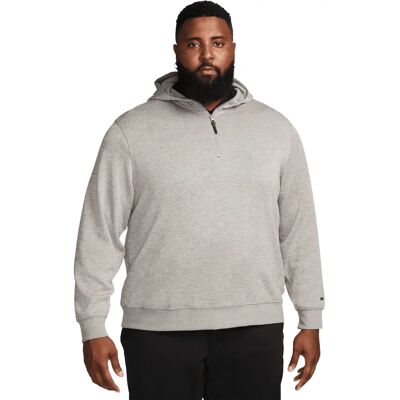 Nike Dri-Fit Golf Hoodie - Weiß/Staub/Bürstet Silber - XXL Nike Dri-Fit Golf Hoodie - Weiß/Staub/Bürstet Silber - XXL