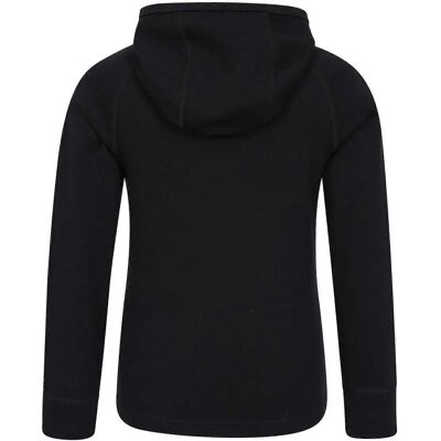 Mountain Warehouse Kinderen Merino Wol Hoodie - Maat 7-8 jaar Mountain Warehouse Kinderen Merino Wol Hoodie - Maat 7-8 jaar