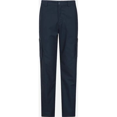 Mountain Warehouse Heren Trek Ii Broek - Donkerblauw - Maat 36 R Mountain Warehouse Heren Trek Ii Broek - Donkerblauw - Maat 36 R