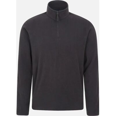 Mountain Warehouse Camber II Half Zip Fleece Top - Zwart - XS Mountain Warehouse Camber II Half Zip Fleece Top - Zwart - XS