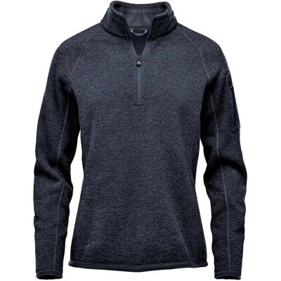 Stormtech Avalante Heather Quarter Zip Fleece Top Navy - Fleece Top Stormtech Avalante Heather Quarter Zip Fleece Top Navy - Fleece Top