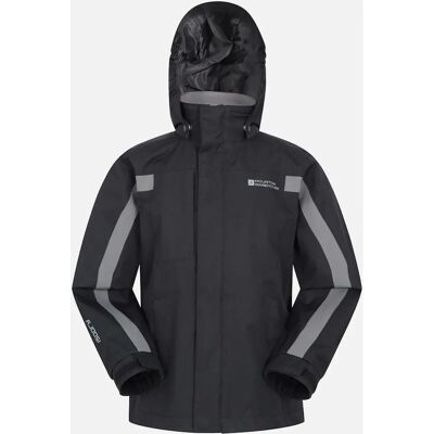 Mountain Warehouse Jongens Samson II Waterdichte Jas - Zwart - 7-8 jaar Mountain Warehouse Jongens Samson II Waterdichte Jas - Zwart - 7-8 jaar
