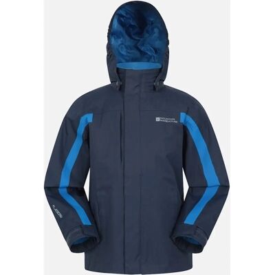 Mountain Warehouse Samson II Waterdichte Kinderjas - Navy - 11-12 jaar Mountain Warehouse Samson II Waterdichte Kinderjas - Navy - 11-12 jaar