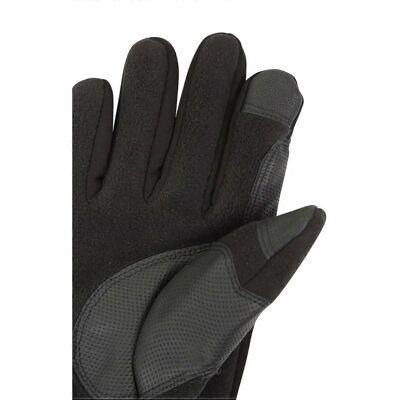 Mountain Warehouse dames softshell touchhandschoenen - Zwart Mountain Warehouse dames softshell touchhandschoenen - Zwart