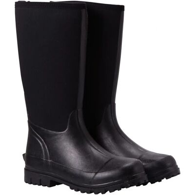 Mountain Warehouse Damen Mucker Neopren Wadenstiefel - Schwarz - Größe 7 - Stiefel Mountain Warehouse Damen Mucker Neopren Wadenstiefel - Schwarz - Größe 7 - Stiefel