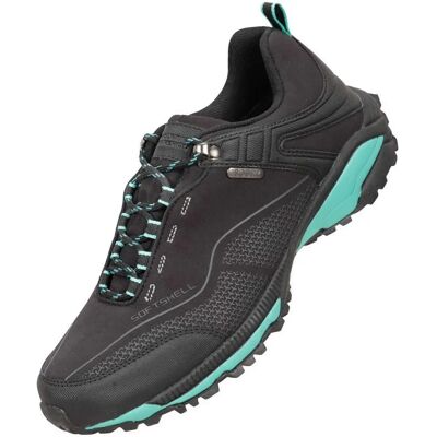 Mountain Warehouse Wasserdichte Laufschuhe - Schwarz - Größe 4 UK Mountain Warehouse Wasserdichte Laufschuhe - Schwarz - Größe 4 UK