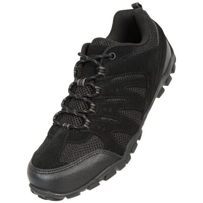 Mountain Warehouse Dames Outdoor Suede Wandelschoenen - Zwart Mountain Warehouse Dames Outdoor Suede Wandelschoenen - Zwart