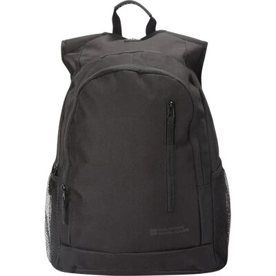 Mountain Warehouse Zwart Rugzak - 20L - Unisex Mountain Warehouse Zwart Rugzak - 20L - Unisex