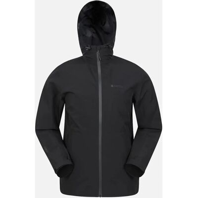Herren Mountain Warehouse Covert Wasserdichte Jacke - Schwarz - Größe: 40/Regular Herren Mountain Warehouse Covert Wasserdichte Jacke - Schwarz - Größe: 40/Regular