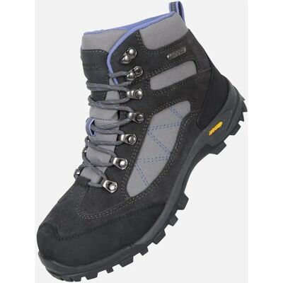 Mountain Warehouse Damen Storm Wildleder Wasserdichte Wanderschuhe - Grau Mountain Warehouse Damen Storm Wildleder Wasserdichte Wanderschuhe - Grau