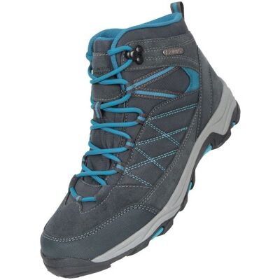 Mountain Warehouse Dames Waterdichte Suède Wandelschoenen - Grijs - Maat: 3 Mountain Warehouse Dames Waterdichte Suède Wandelschoenen - Grijs - Maat: 3