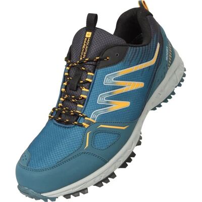 Mountain Warehouse Herren Enhance Trail Wasserdichte Laufschuhe - Gelb/Orange - Größe 11 Mountain Warehouse Herren Enhance Trail Wasserdichte Laufschuhe - Gelb/Orange - Größe 11