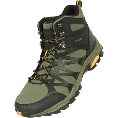 Mountain Warehouse Trekker II Softshell Wandelschoenen - Khaki - Maat 10 UK Mountain Warehouse Trekker II Softshell Wandelschoenen - Khaki - Maat 10 UK