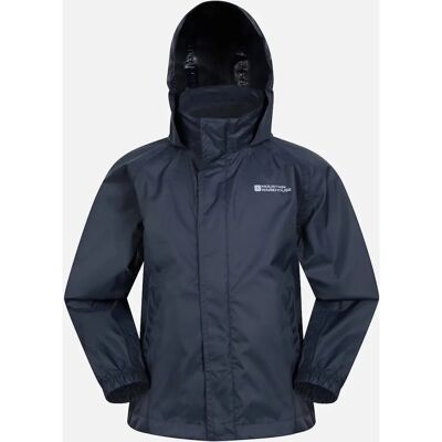 Giacca impermeabile per bambini Mountain Warehouse Pakka II - Blu scuro - Giacca da pioggia per bambini Giacca impermeabile per bambini Mountain Warehouse Pakka II - Blu scuro - Giacca da pioggia per bambini