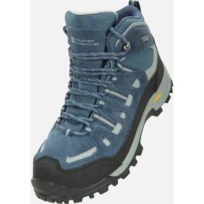 Mountain Warehouse Damen Gale Wildleder Wanderschuhe - Blau - UK 6 Mountain Warehouse Damen Gale Wildleder Wanderschuhe - Blau - UK 6