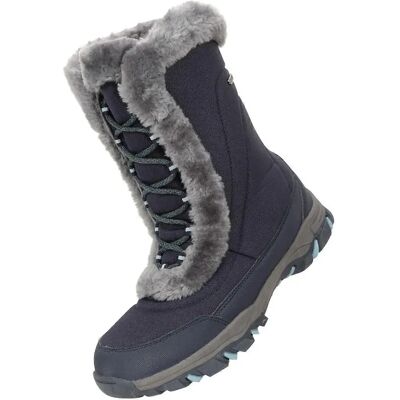 Mountain Warehouse Dames Ohio Sneeuwlaarzen - Blauw - Middenhoog - Waterdicht - Sneeuwproof - 8 UK Mountain Warehouse Dames Ohio Sneeuwlaarzen - Blauw - Middenhoog - Waterdicht - Sneeuwproof - 8 UK