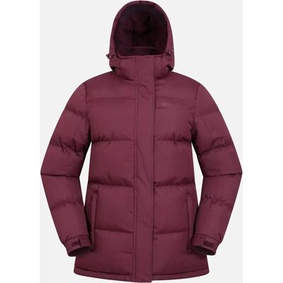 Mountain Warehouse Bordeaux Waterdichte Geknield Jacket - Dames - UK 14 Mountain Warehouse Bordeaux Waterdichte Geknield Jacket - Dames - UK 14