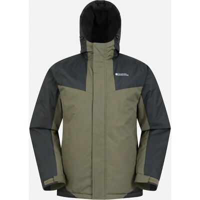 Mountain Warehouse Dusk III Skijacke - Dunkel Khaki/Schwarz - Wasserabweisend Mountain Warehouse Dusk III Skijacke - Dunkel Khaki/Schwarz - Wasserabweisend
