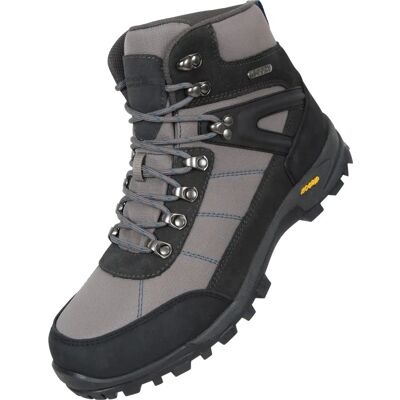 Mountain Warehouse Heren Storm Extreme Suede Waterdichte Wandelschoenen - Donkergrijs Mountain Warehouse Heren Storm Extreme Suede Waterdichte Wandelschoenen - Donkergrijs