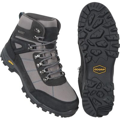 Mountain Warehouse Heren Storm Extreme Suède Waterdichte Wandelschoenen - Donkergrijs Mountain Warehouse Heren Storm Extreme Suède Waterdichte Wandelschoenen - Donkergrijs