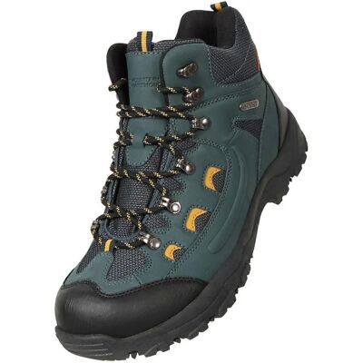 Mountain Warehouse Adventurer Waterdichte Wandelschoenen - Blauw - Maat 9.5 UK Mountain Warehouse Adventurer Waterdichte Wandelschoenen - Blauw - Maat 9.5 UK