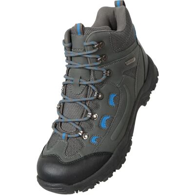 Mountain Warehouse Herren Abenteurer Wasserdichte Wanderschuhe - Grau - Größe: 9 UK Mountain Warehouse Herren Abenteurer Wasserdichte Wanderschuhe - Grau - Größe: 9 UK