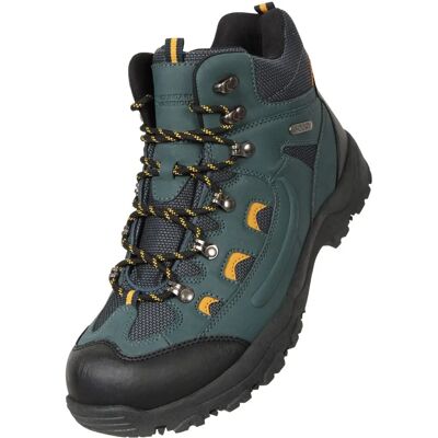 Mountain Warehouse Herren Wasserdichte Wanderschuhe - Blau - Größe 9 UK Mountain Warehouse Herren Wasserdichte Wanderschuhe - Blau - Größe 9 UK